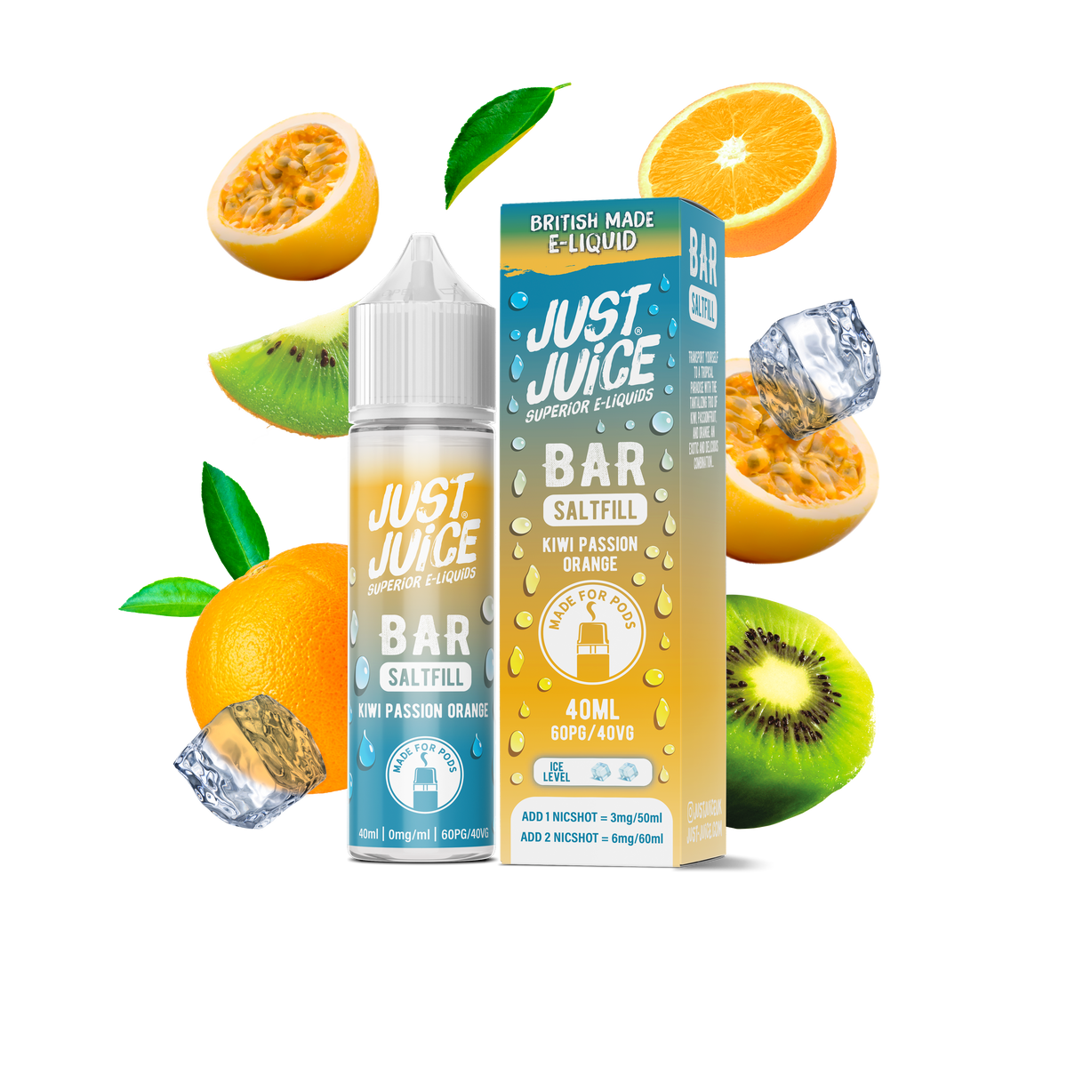 Kiwi Passion Orange 60ML