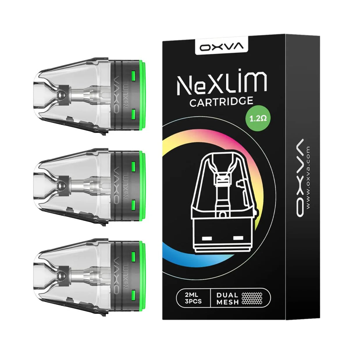 Nexlim 1.2Ω Pod Pack of 3