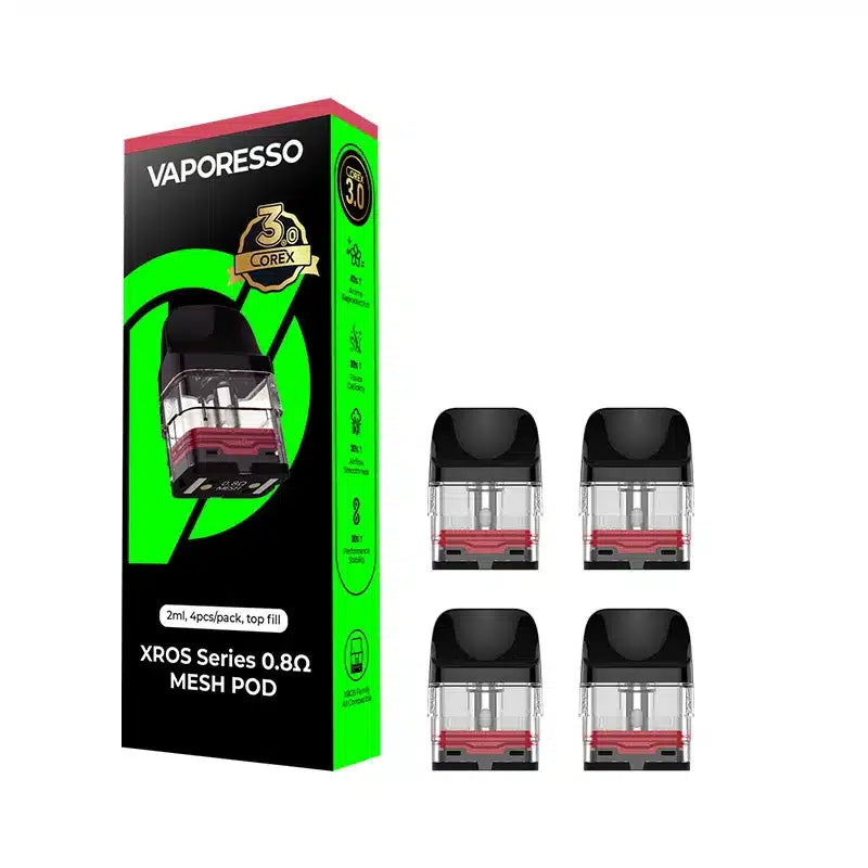 0.8Ω XROS Corex 3 Pack