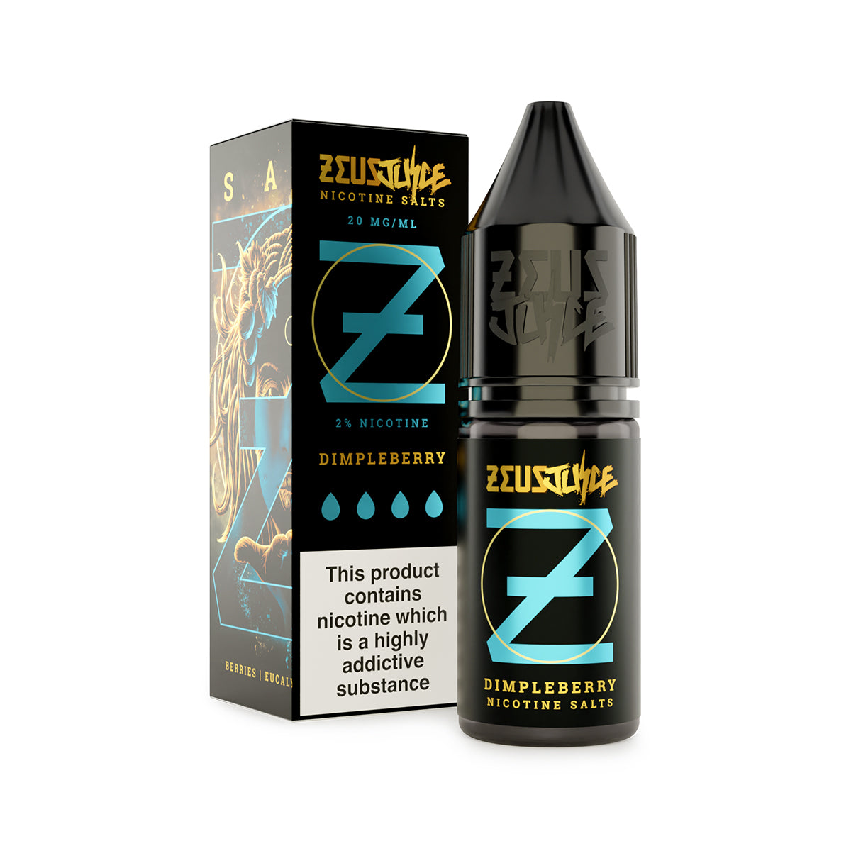 Zeus Juice Dimpleberry 10ml 50/50 E-Liquid
