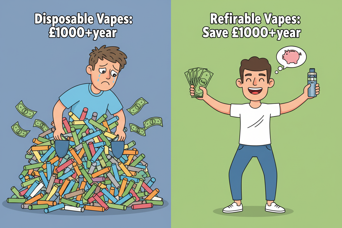 Why Switch from Disposable Vapes to Refillable Pod Systems in 2026