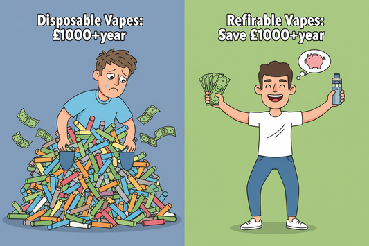 Why Switch from Disposable Vapes to Refillable Pod Systems in 2026