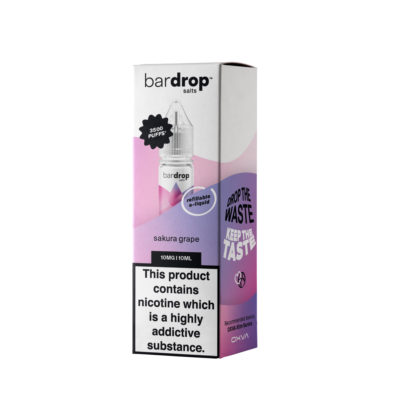 Sakura Grape 10ml Bar Nic Salt By Bar Drop