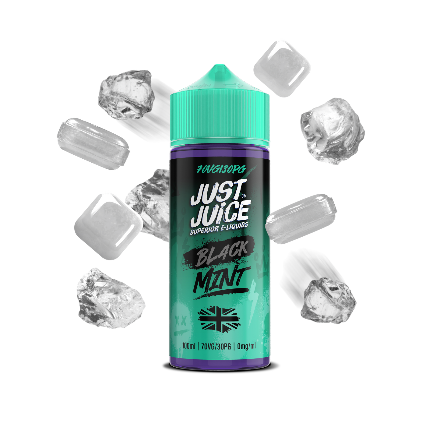 Black Mint 100ml Shortfill By Just Juice