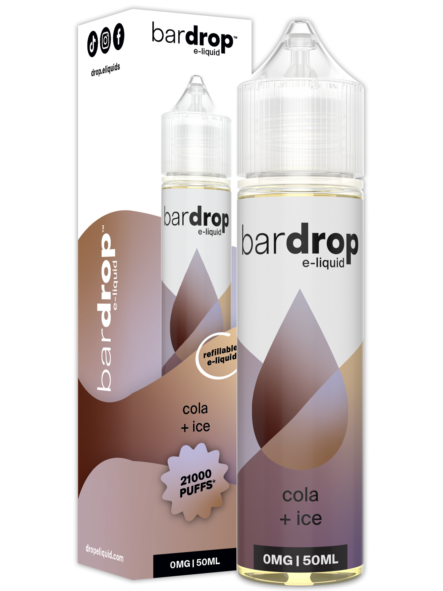 Cola Ice 60ml Bar Drop Shortfill