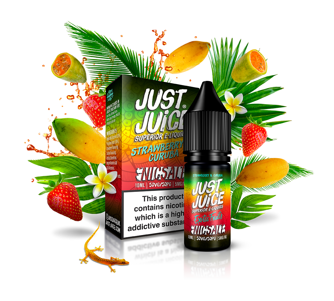 Strawberry & Curuba 10ml By Just Juice