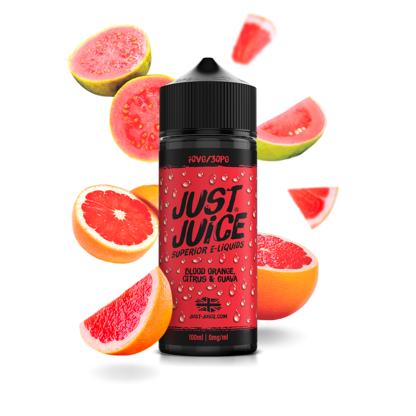 Blood Orange Citrus & Guava 100ml Shortfill By Just Juice