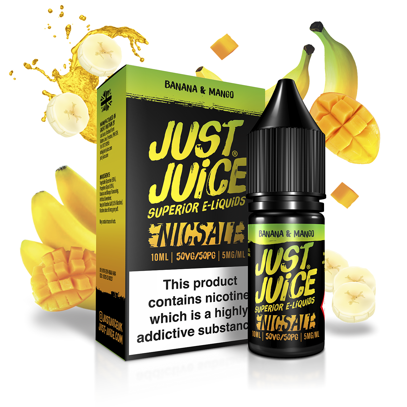 Banana & Mango 10ml By Just Juice