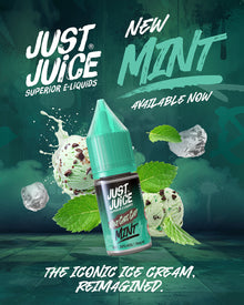 Mint Choc Chip 10ml Mint Range By Just Juice