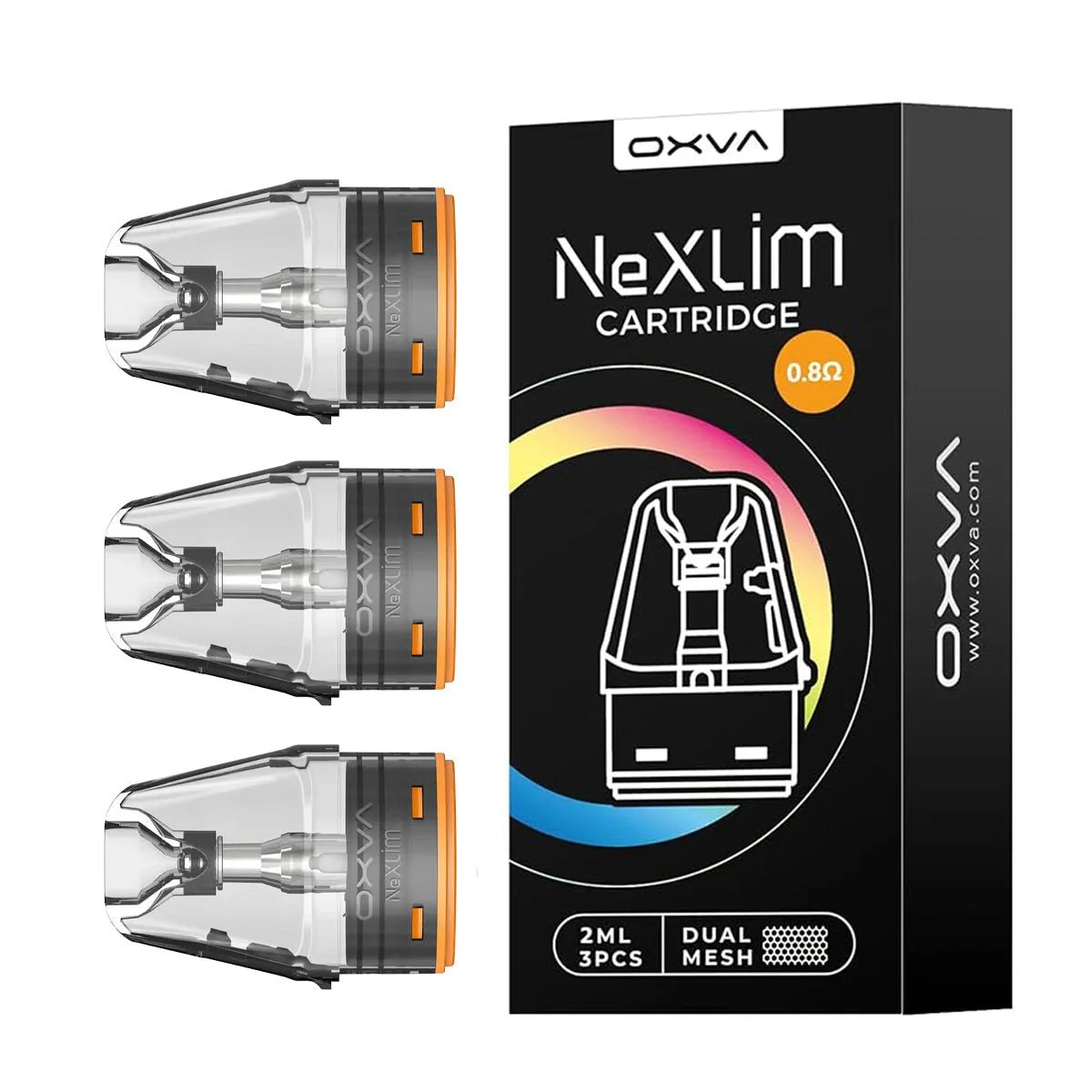 Nexlim 0.8Ω Pod Pack of 3
