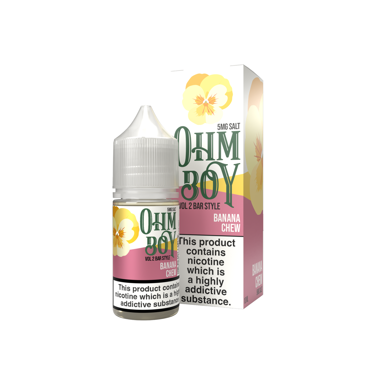 Banana Chew 10ml Bar Style By Ohm Boy