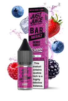 Berry Burst 10ml Bar Nic Salt By Just Juice Reborn