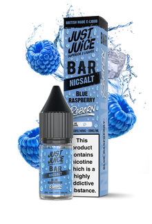 Blue Raspberry 10ml Bar Nic Salt By Just Juice Reborn