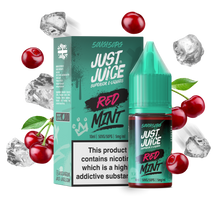 Red Mint 10ml Mint Range By Just Juice