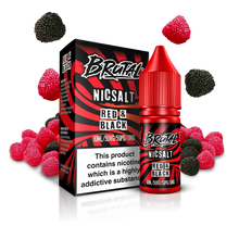 Red & Black 11mg Nic Salt By Just Juice Brutal 10ml