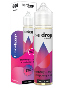 Strawberry Cherry Raspberry Ice 60ml Bar Drop Shortfill