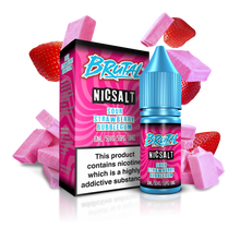 Sour Strawberry Bubblegum 10ml Nic Salt By Just Juice Brutal