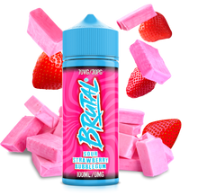 Sour Strawberry Bubblegum 100ml Shortfill By Just Juice Brutal