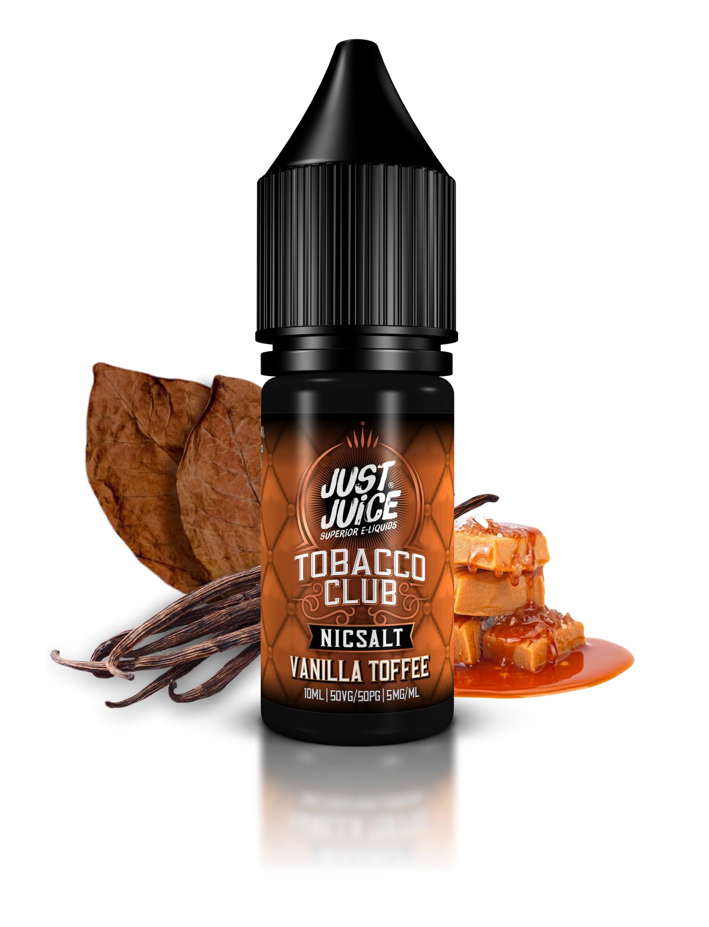 Vanilla Toffee 10ml Nic Salt By Just Juice Tobacco