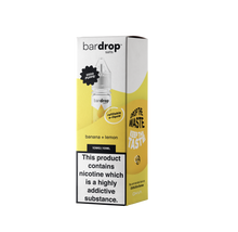 Banana + Lemon 10ml Bar Nic Salt By Bar Drop