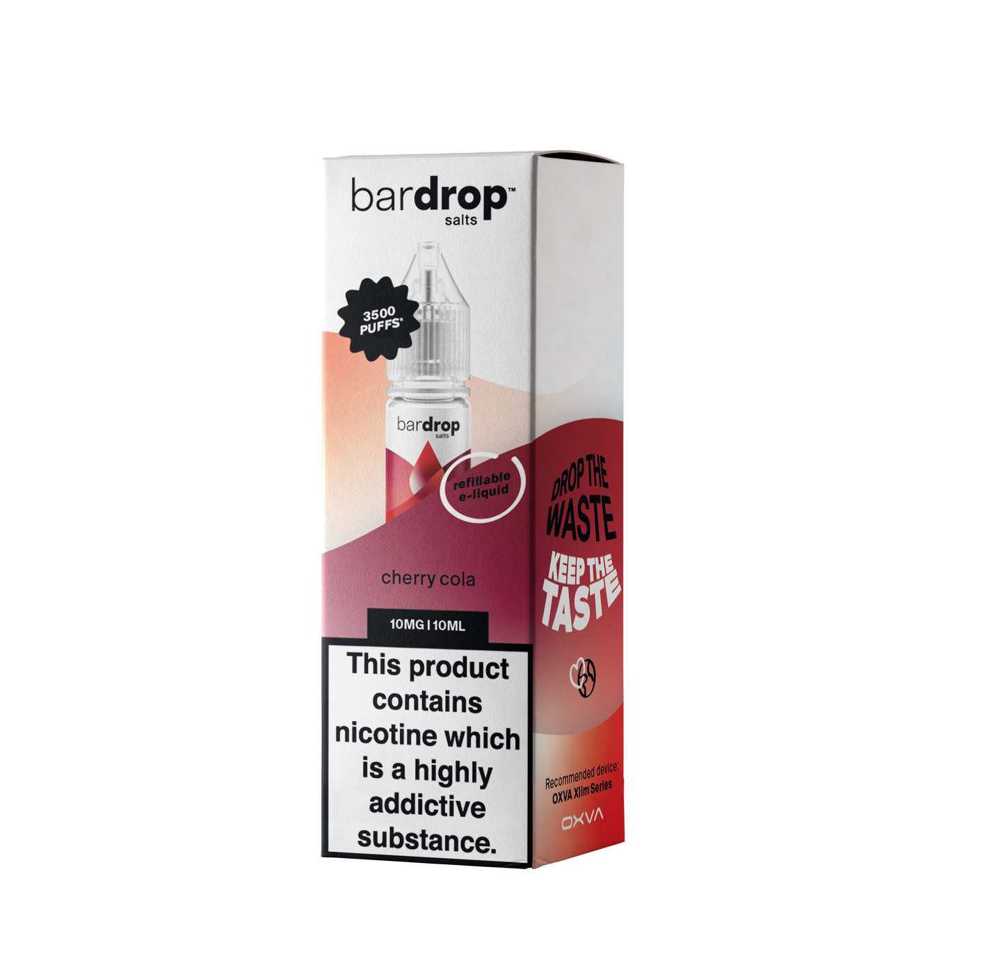 Cherry + Cola 10ml Bar Nic Salt By Bar Drop