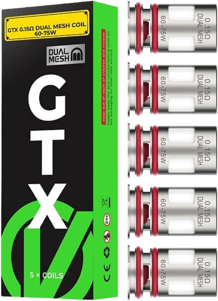 0.15Ω GTX Coil Pack of 5