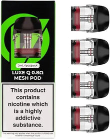 0.8 Luxe Q Pod Pack of 4