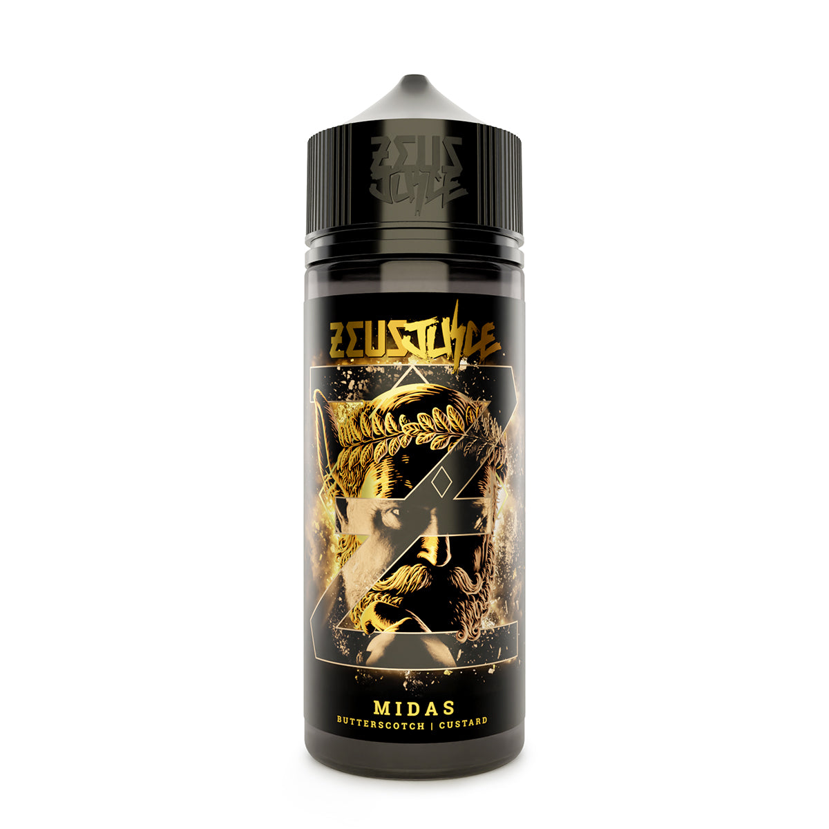 Zeus Midas 100ml Shortfill E-Liquid 0mg | Butterscotch Custard