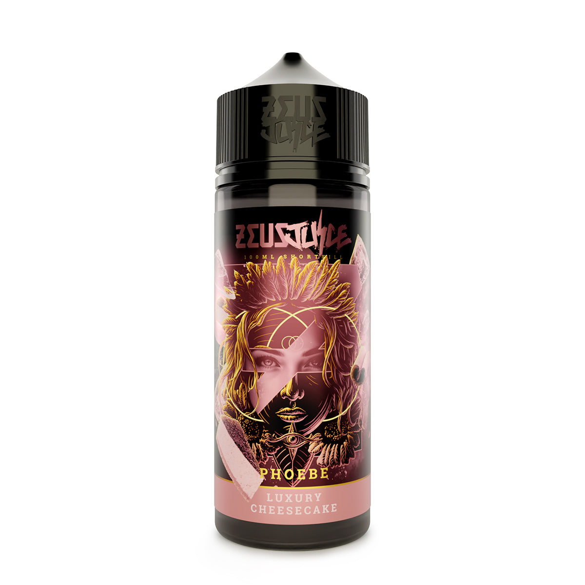 Zeus Phoebe 100ml Shortfill E-Liquid 0mg | Luxury Cheesecake